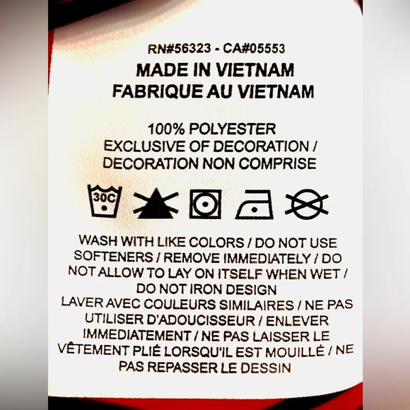 Nike Dri-Fit Victory Striped Golf Polo Shirt Men’s Size Med in Red/Blk Stripe - Picture 5 of 7